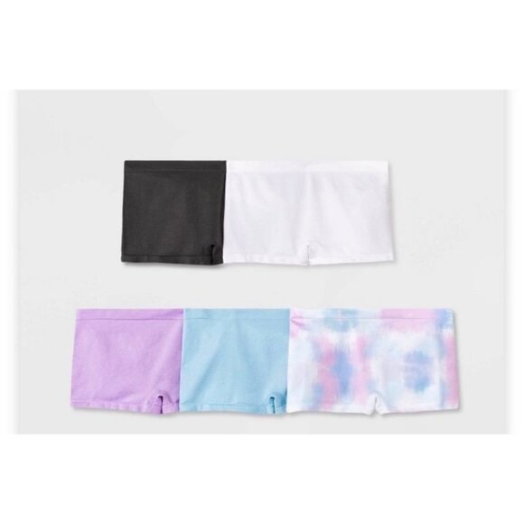 Art Class Girls 5 Pack Hipster & 5 Pack Girl Shorts Underwear Bundle-Large - Picture 3 of 10